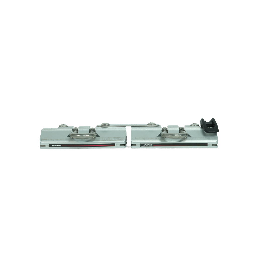 HARKEN 27mm Clear Anodized Car — Assembly with Coupler, Pinstop IN9606
