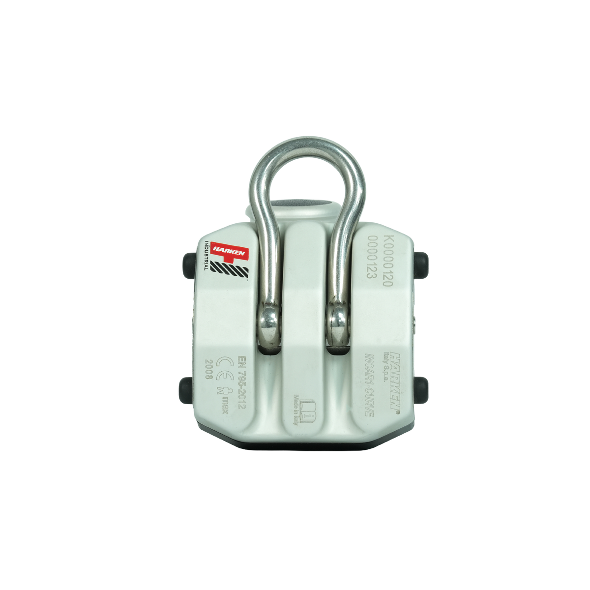 HARKEN TROLLEY R27 Incar Trolley — Curved Rail, Swing Shackle (Fall Arrest/Rope Access) INCAR1
