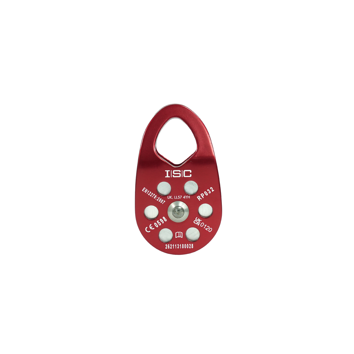 ISC Pulley Aluminum ISC- RP061 Small Double Prussik