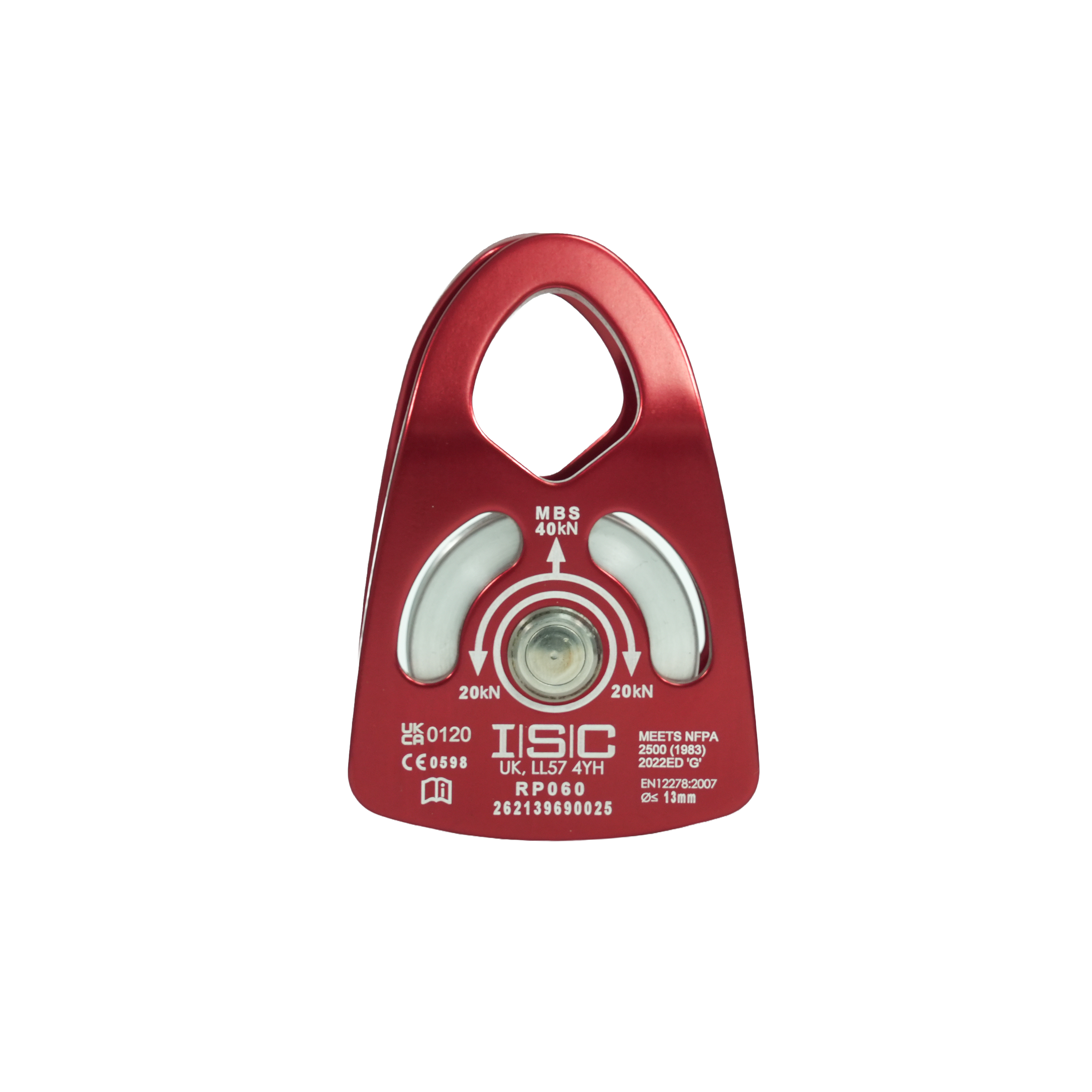 ISC- RP060 Small Single Prussik- Aluminium, 13mm