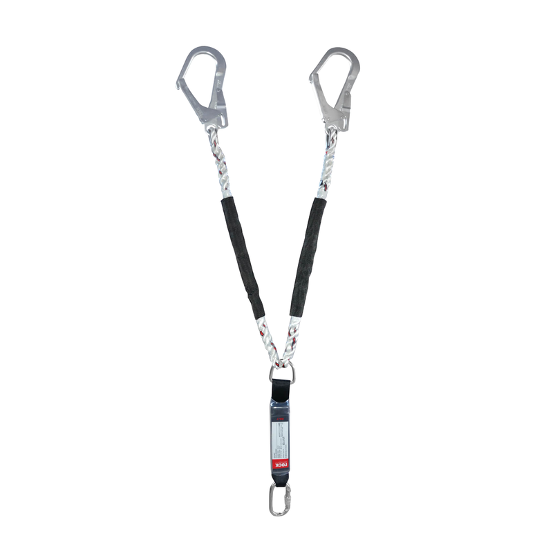 KAYA ROCK Lanyard RARL-2 Double Leg Shock Absorbing Lanyard 1.2M
