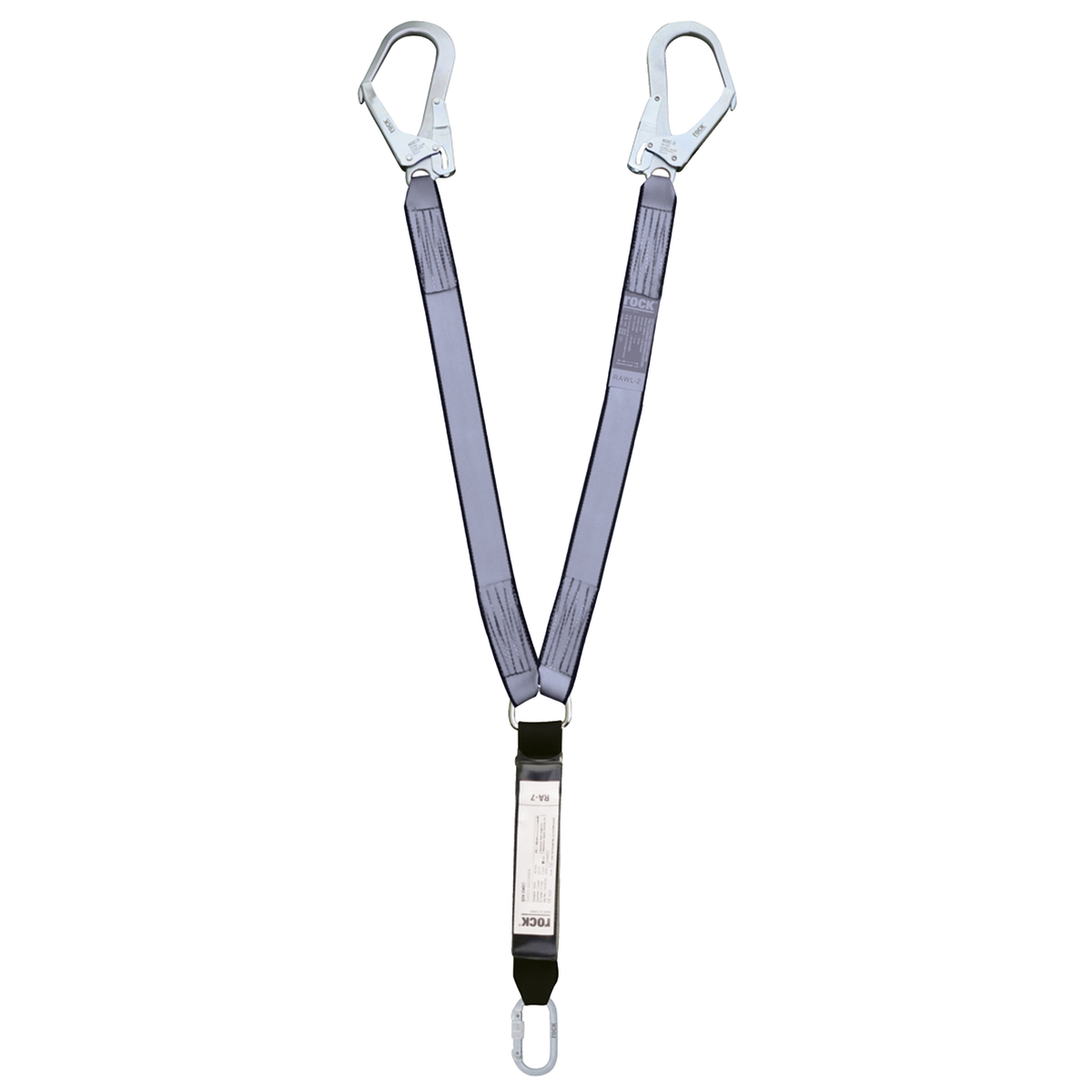 KAYA ROCK Lanyard RAWL-2 Double Leg Shock Absorbing Webbing Lanyard 1.2M