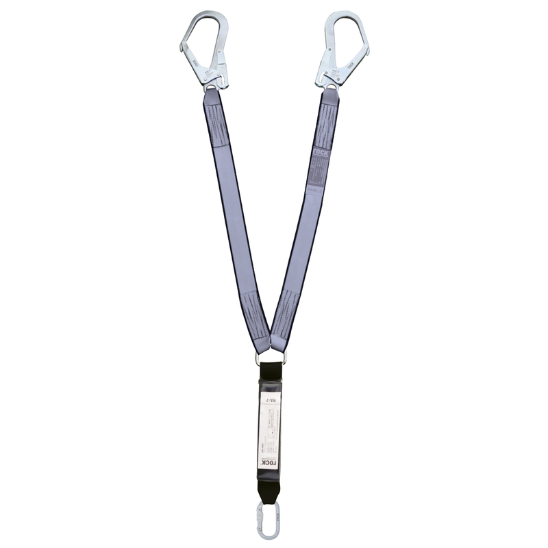 KAYA ROCK Lanyard RAWL-2 Double Leg Shock Absorbing Webbing Lanyard 1.2M
