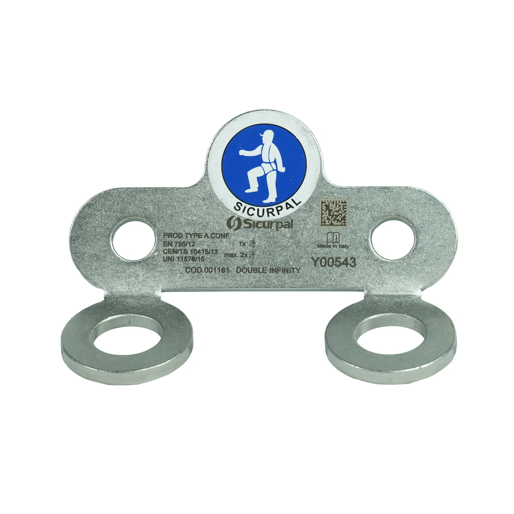 SICURPAL Anchorage Double Infinity